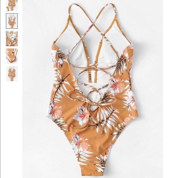 Cinnamon flower one piece - Picture 2 of 4